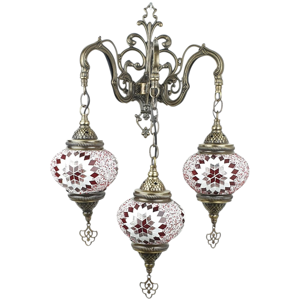 Medium Turkish Wall Mosaic Lamp