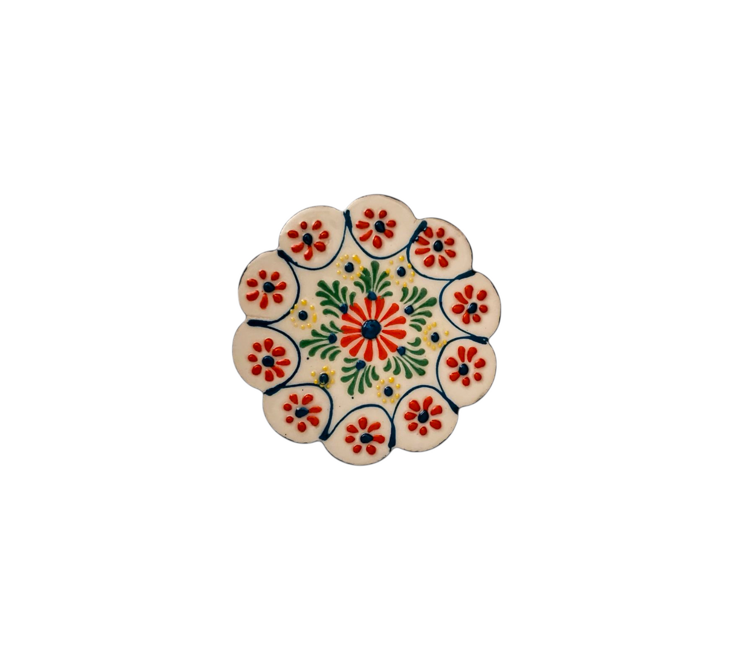 11cm Dantel Turkish Coaster