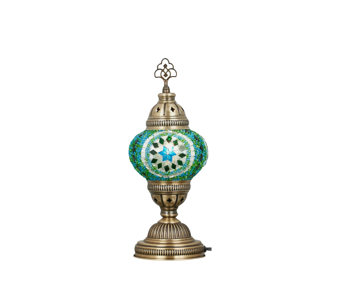 15cm Turkish Mosaic Table Lamp