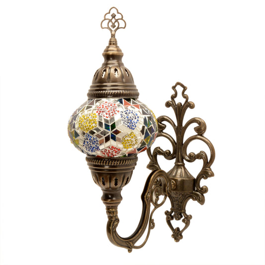 Medium Turkish Wall Mosaic Lamp