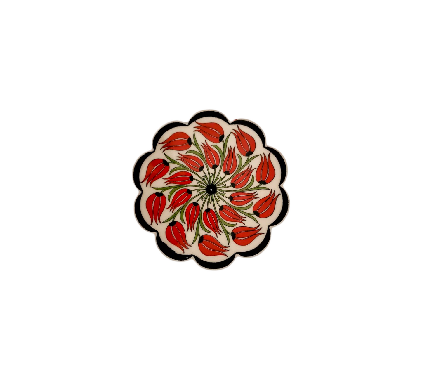 11cm Papatya Turkish Coaster