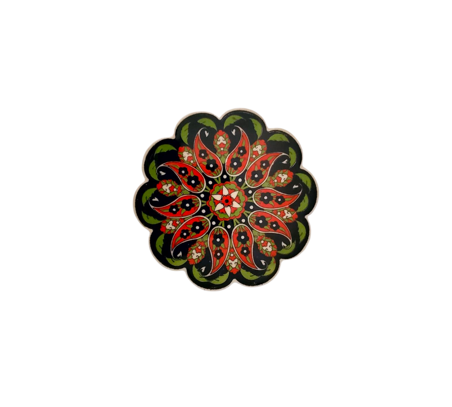 11cm Papatya Turkish Coaster