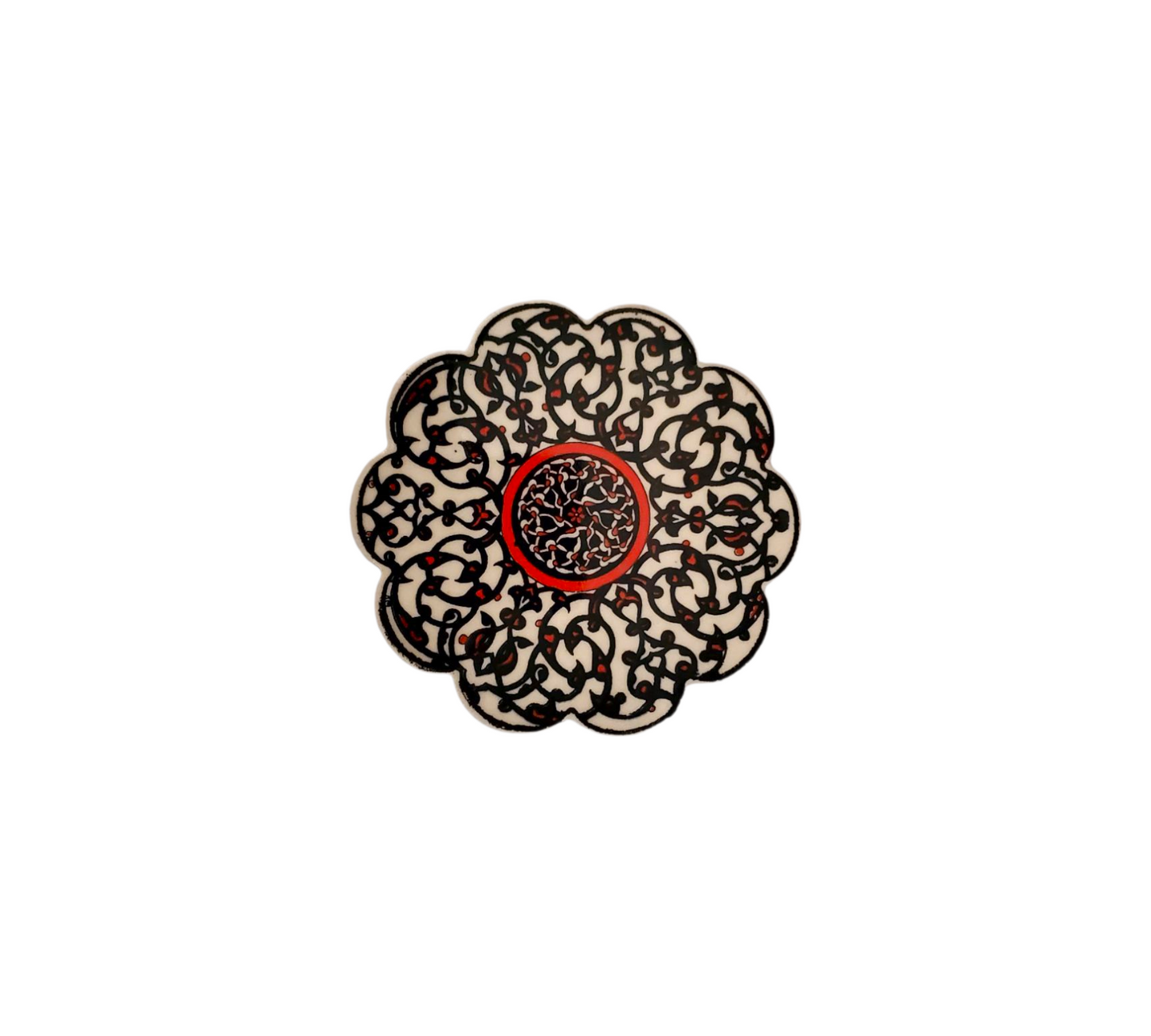 11cm Papatya Turkish Coaster
