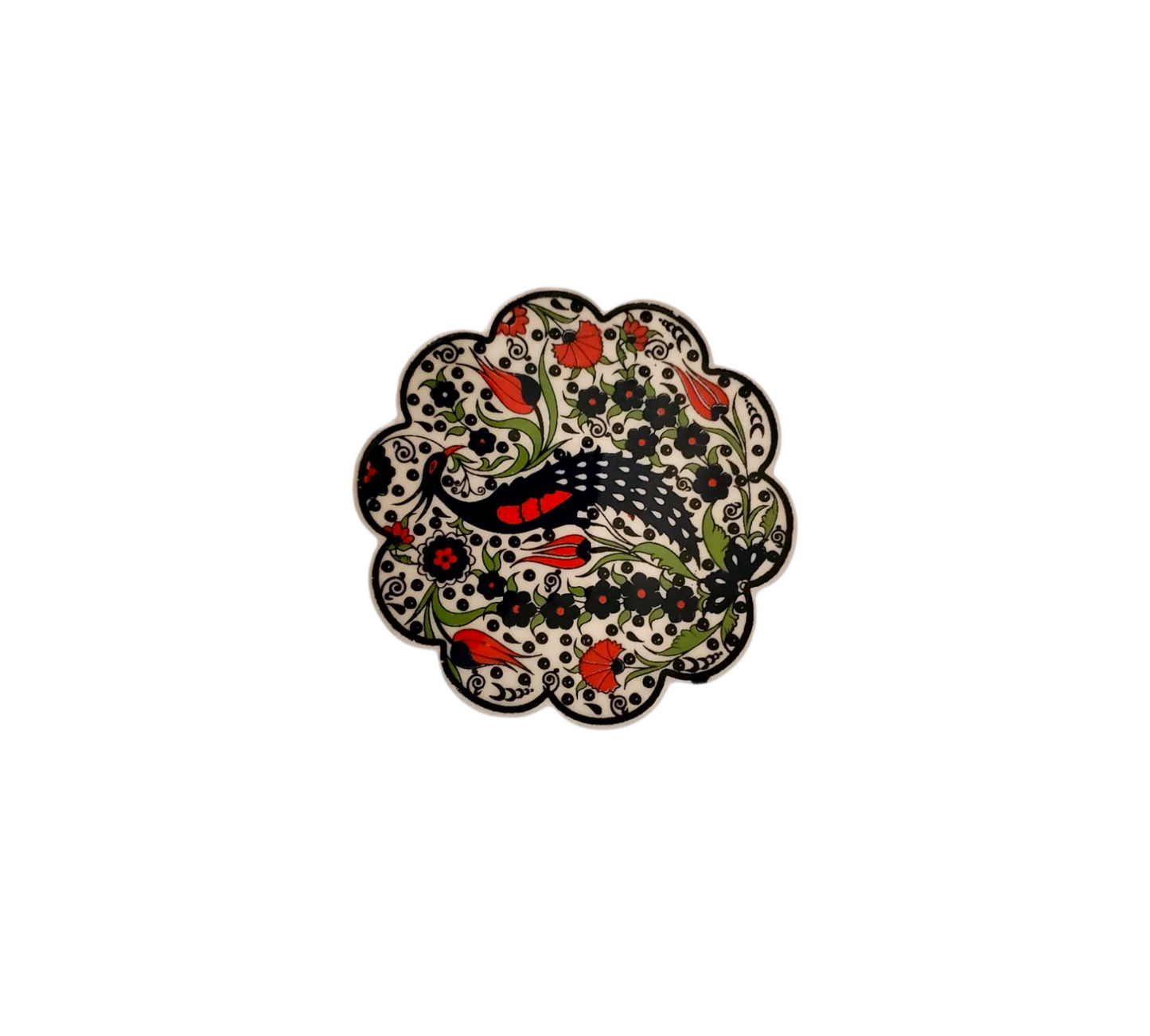 11cm Papatya Turkish Coaster
