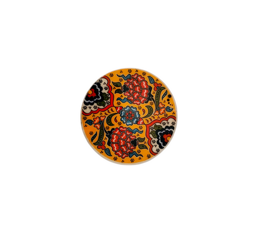 9cm Serigraphy Turkish Coaster