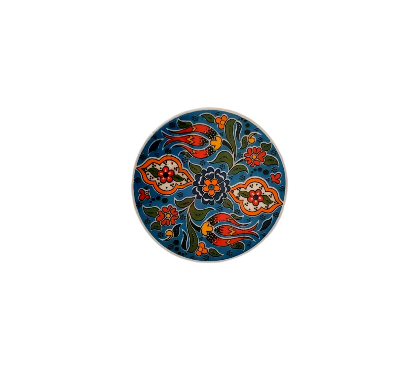 9cm Serigraphy Turkish Coaster