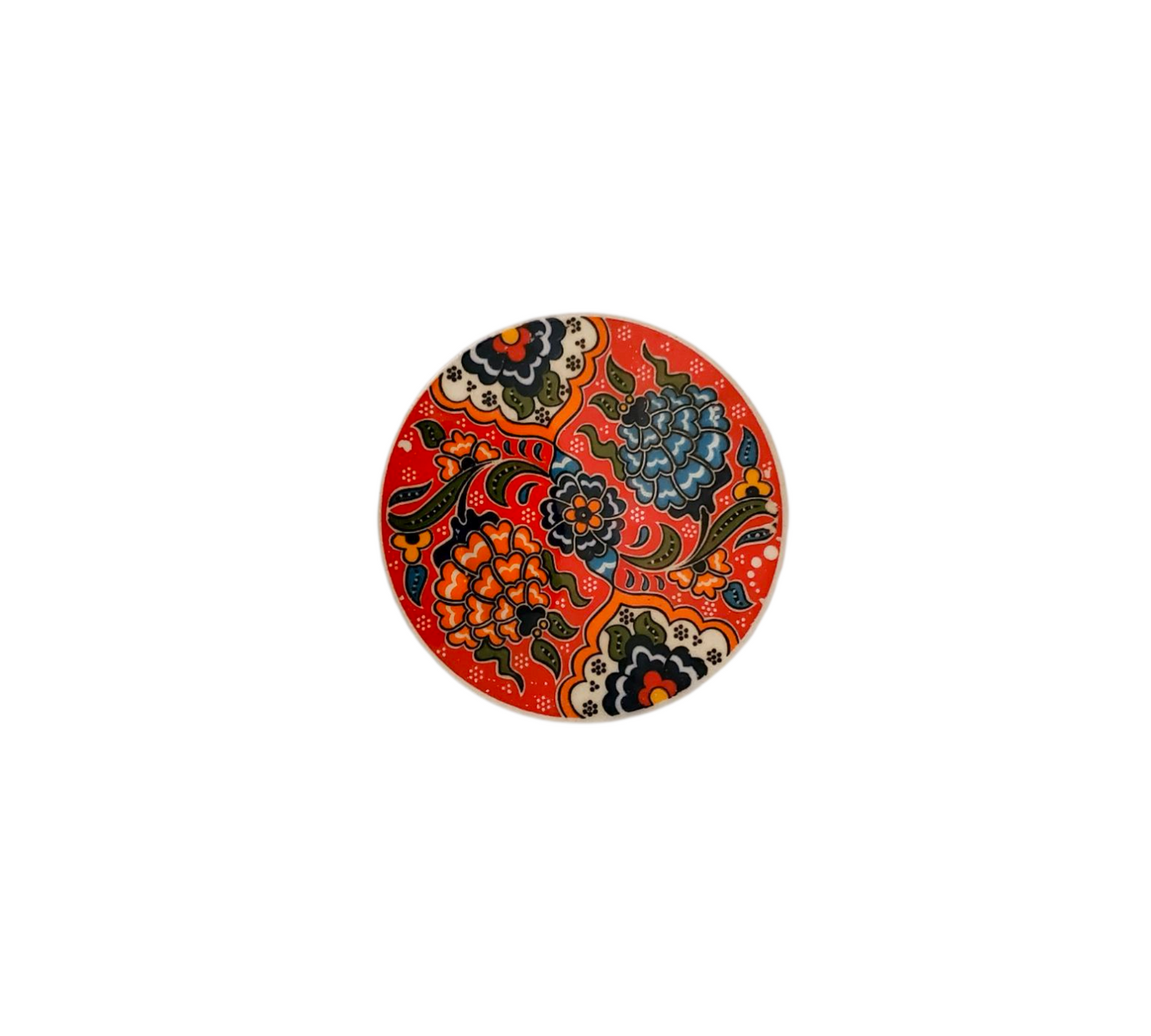 9cm Serigraphy Turkish Coaster