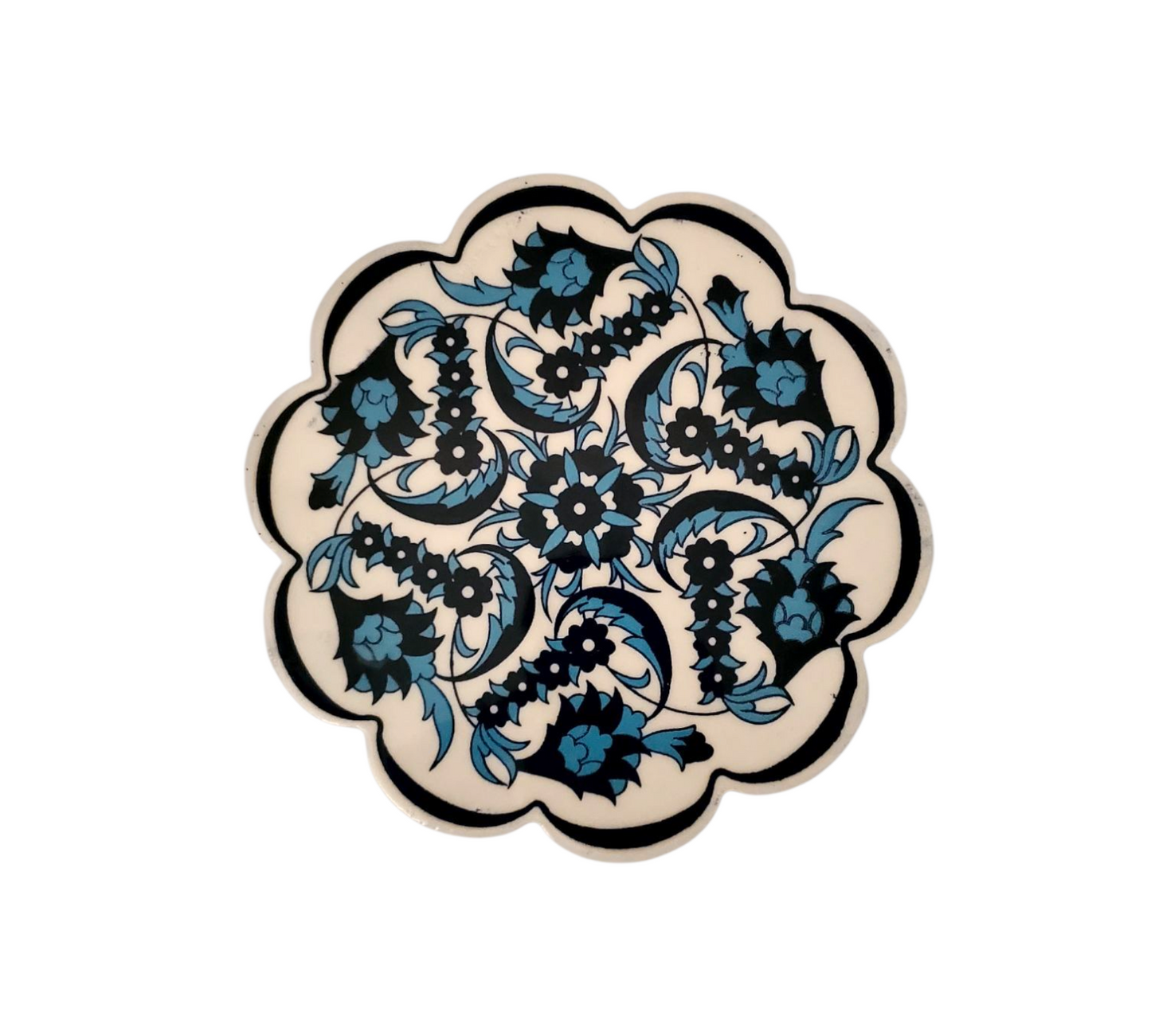 18cm Papatya Turkish Coaster