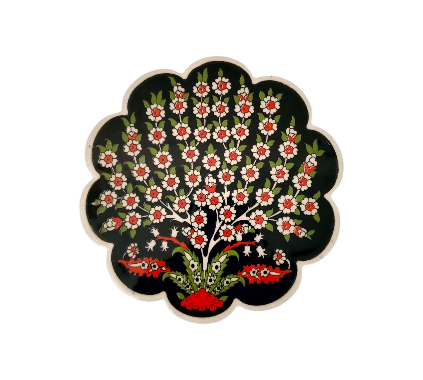 18cm Papatya Turkish Coaster