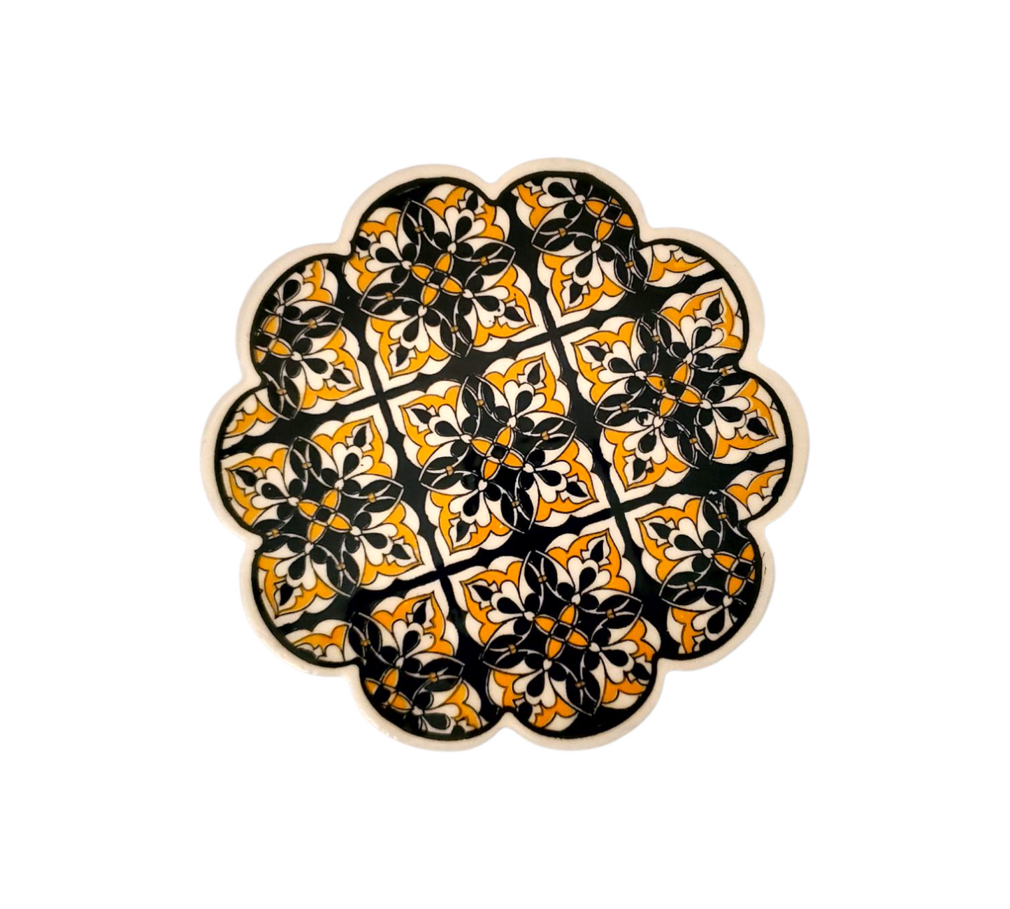 18cm Papatya Turkish Coaster