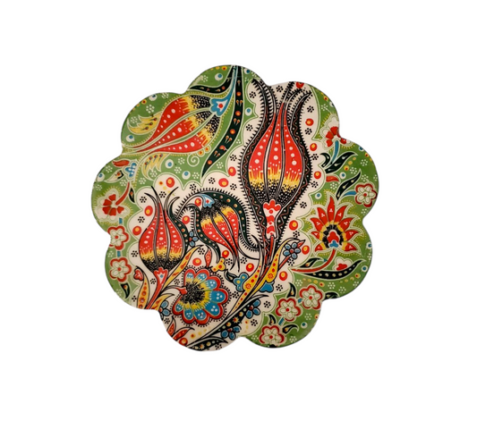 18cm Serigraphy Turkish Coaster