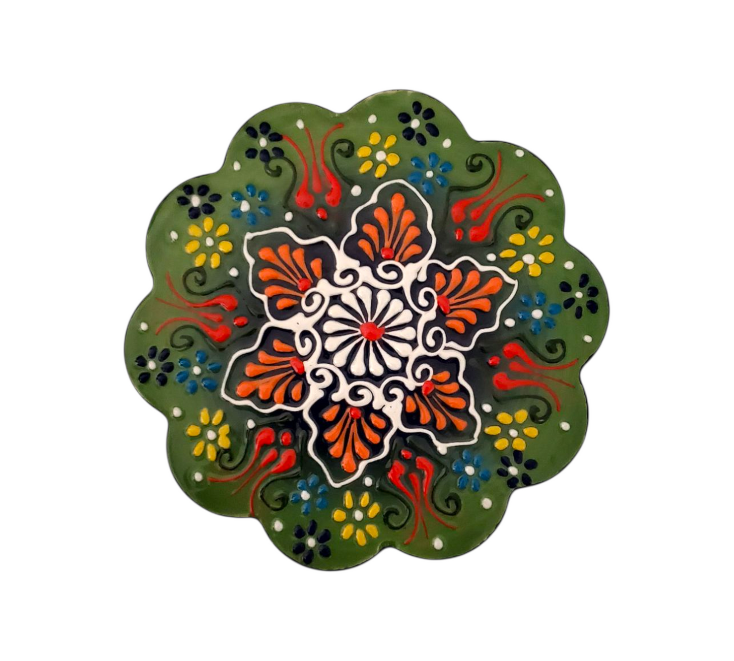 18cm Dantel Turkish Coaster