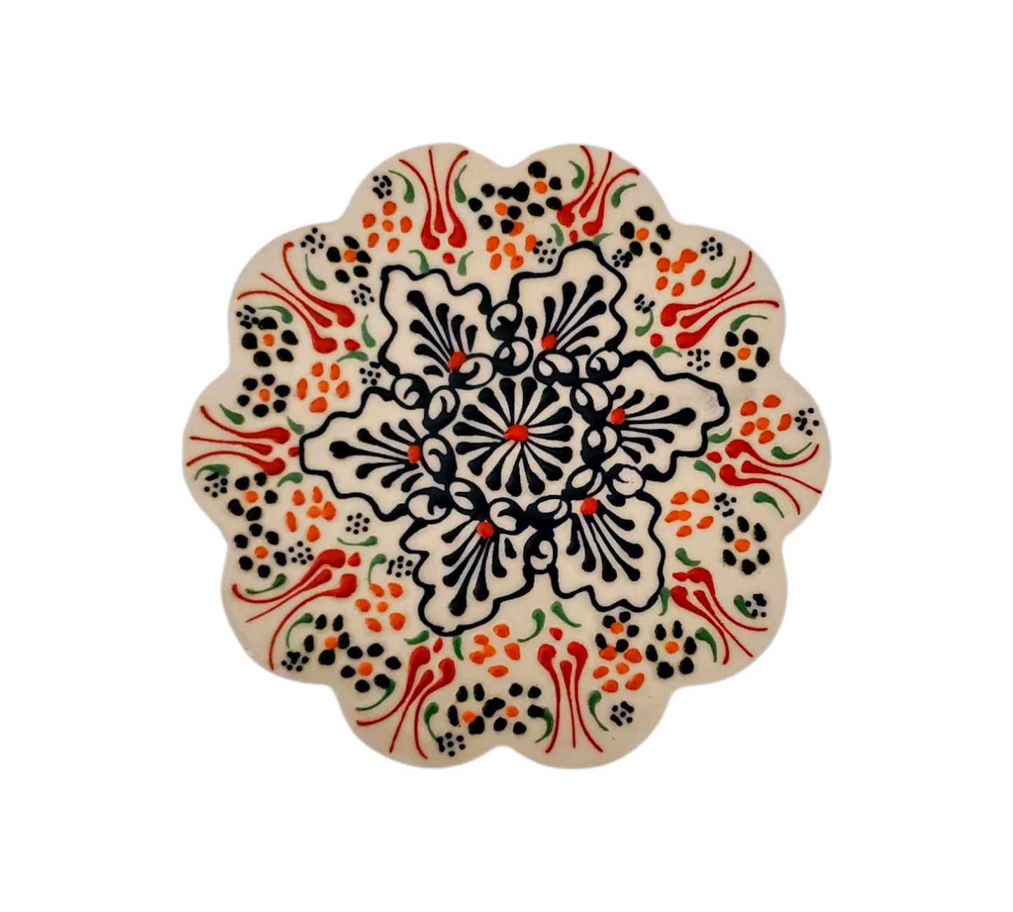 18cm Dantel Turkish Coaster