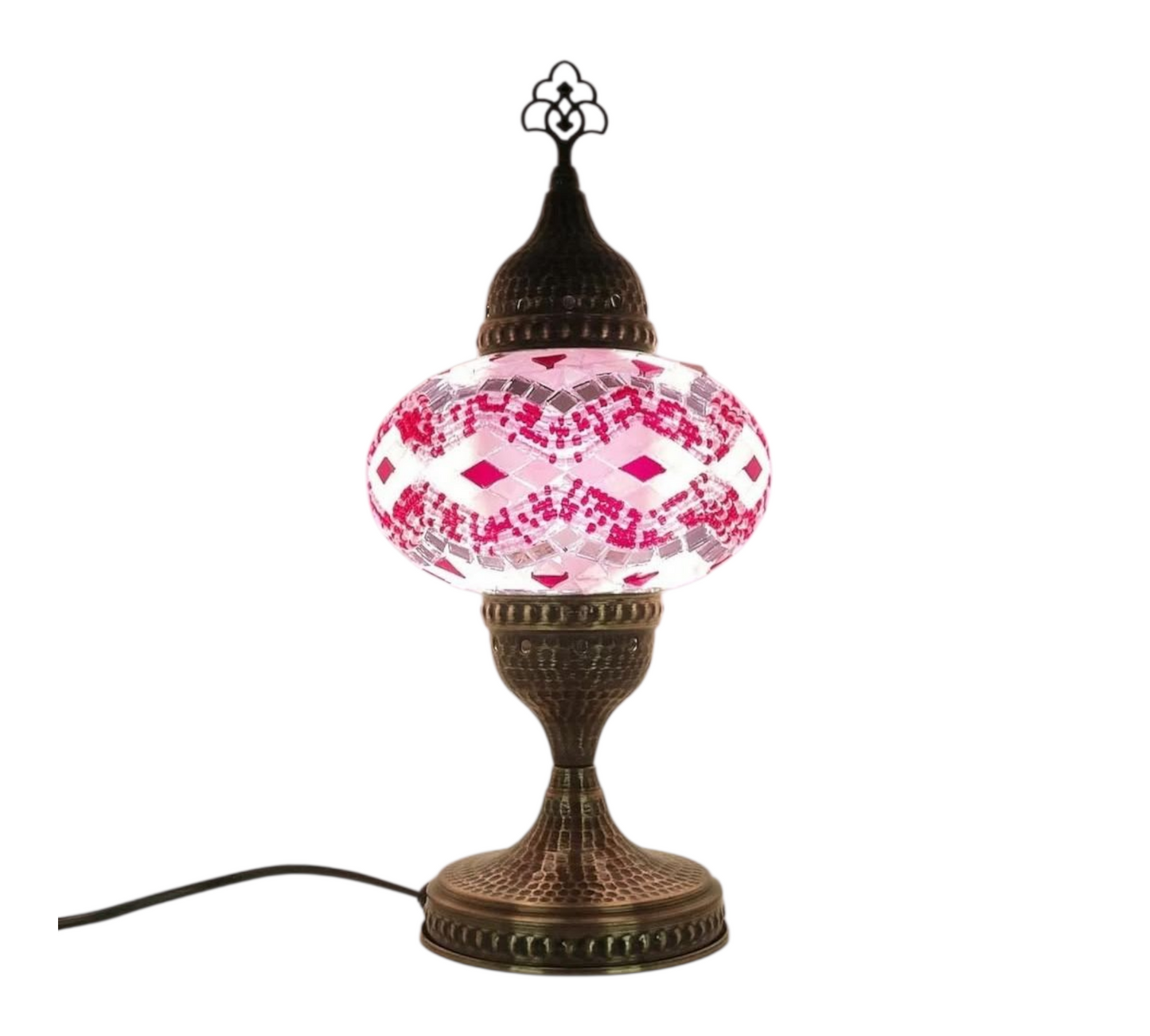 32cm XL Turkish Mosaic Table Lamp