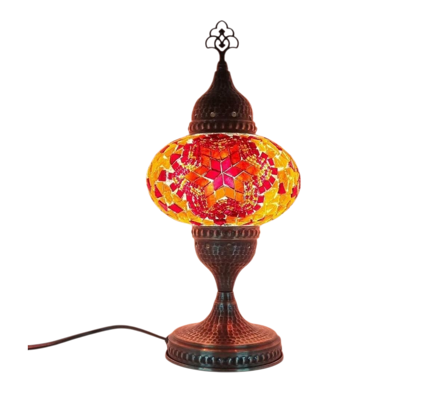 32cm XL Turkish Mosaic Table Lamp