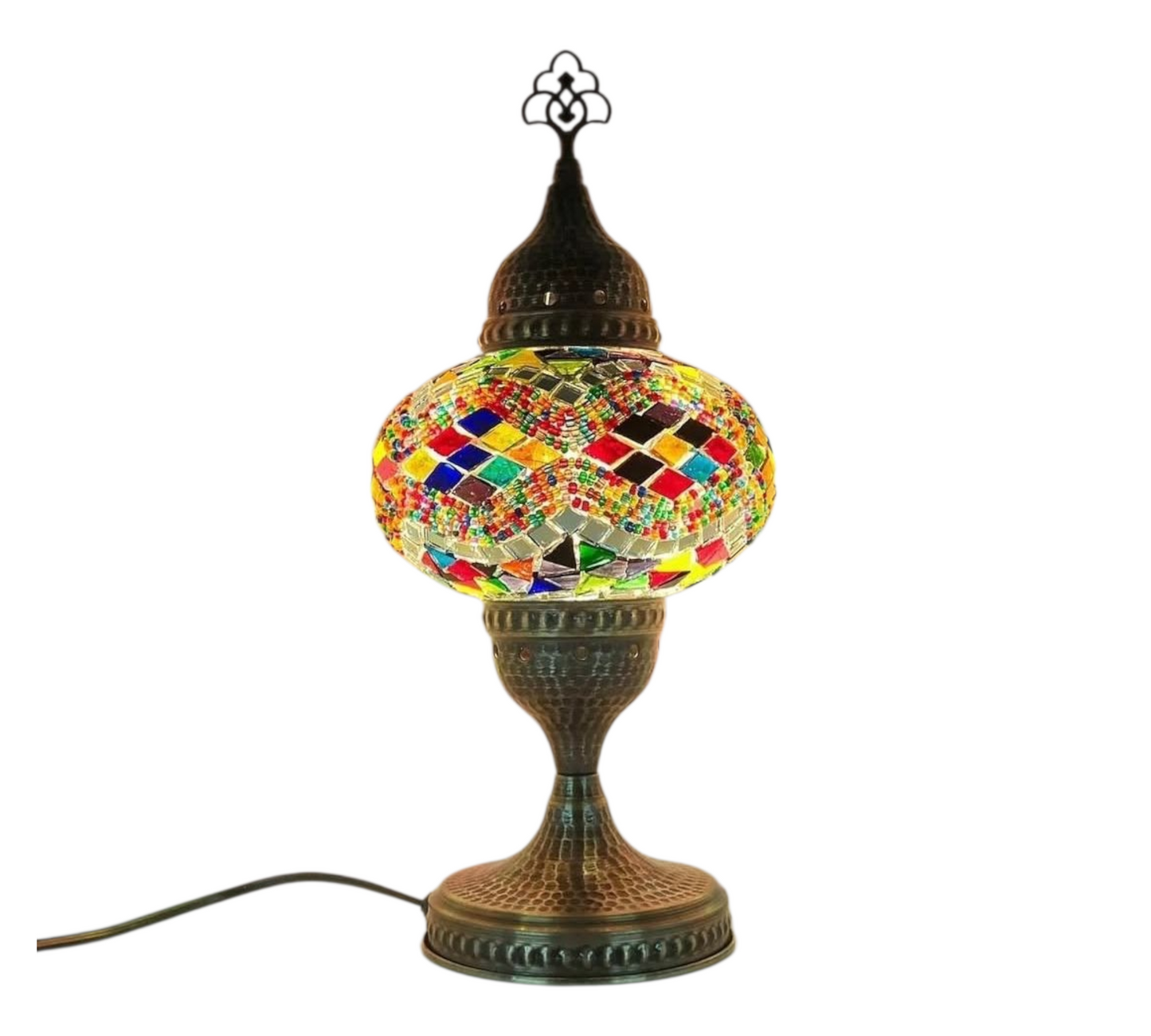 32cm XL Turkish Mosaic Table Lamp