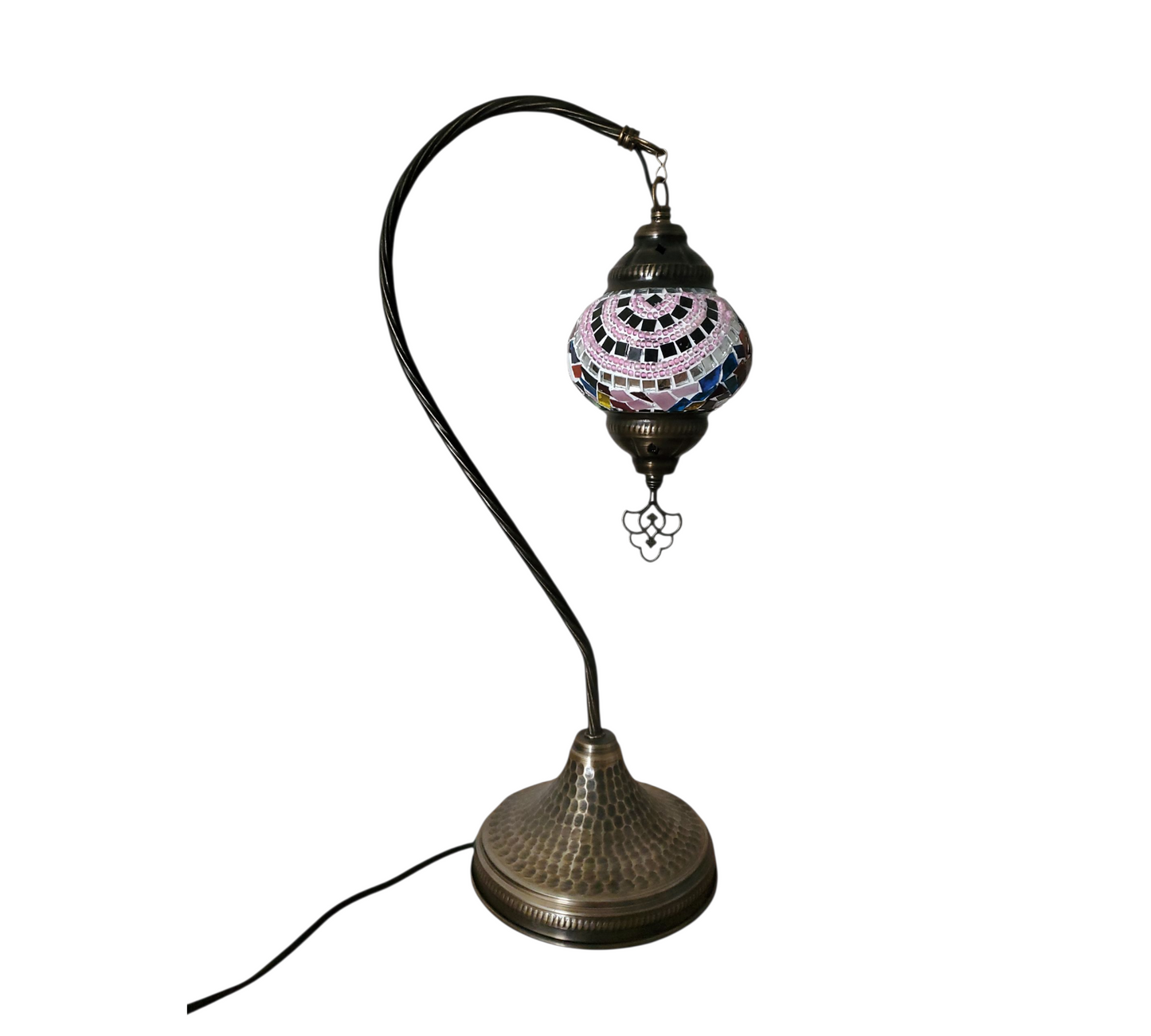 Small Turkish Camel Mosaic Lamp