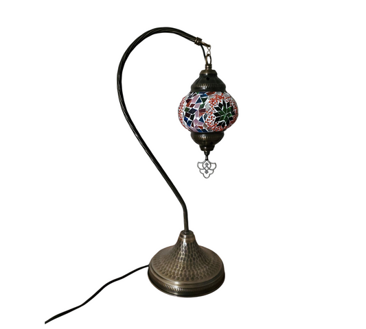 Small Turkish Camel Mosaic Lamp