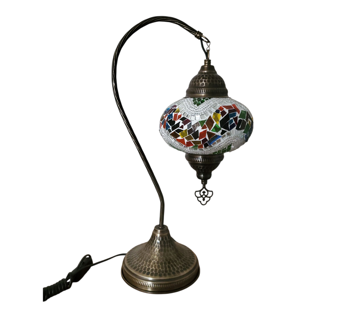 Large Turkish Camel Mosaic Lamp