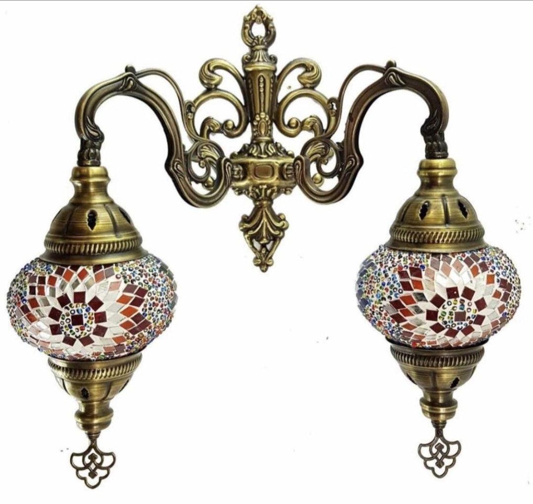Medium Turkish Wall Mosaic Lamp