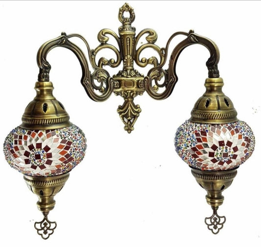 Medium Turkish Wall Mosaic Lamp
