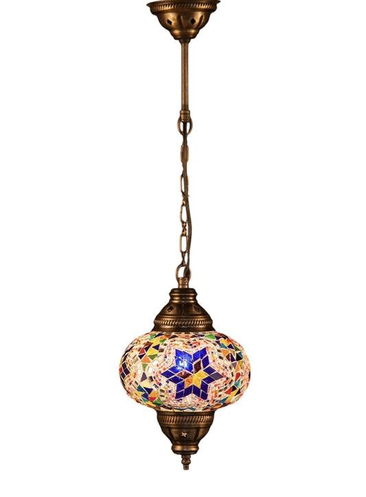 1-in-1 Turkish Mosaic Hanging Lamp